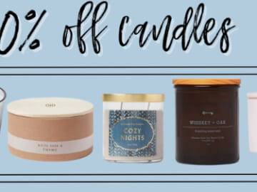 Target | 40% off Select Candles for Circle Members | Ends 3/30