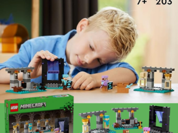 LEGO Minecraft The Armory 203-Piece Building Set $16 (Reg. $20)