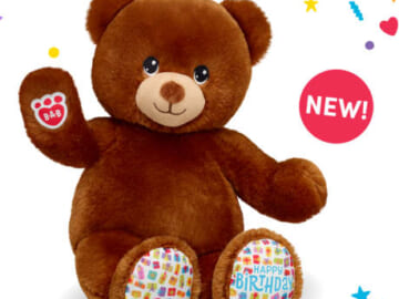Build-a-Bear Birthday Treat Bear: Pay your child's age + pickup