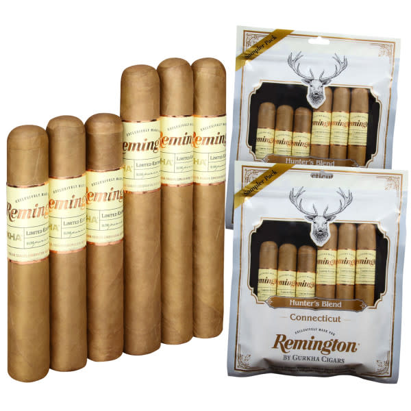 Remington Connecticut Fresh Pack 12-Cigar Sampler for $25 + free shipping