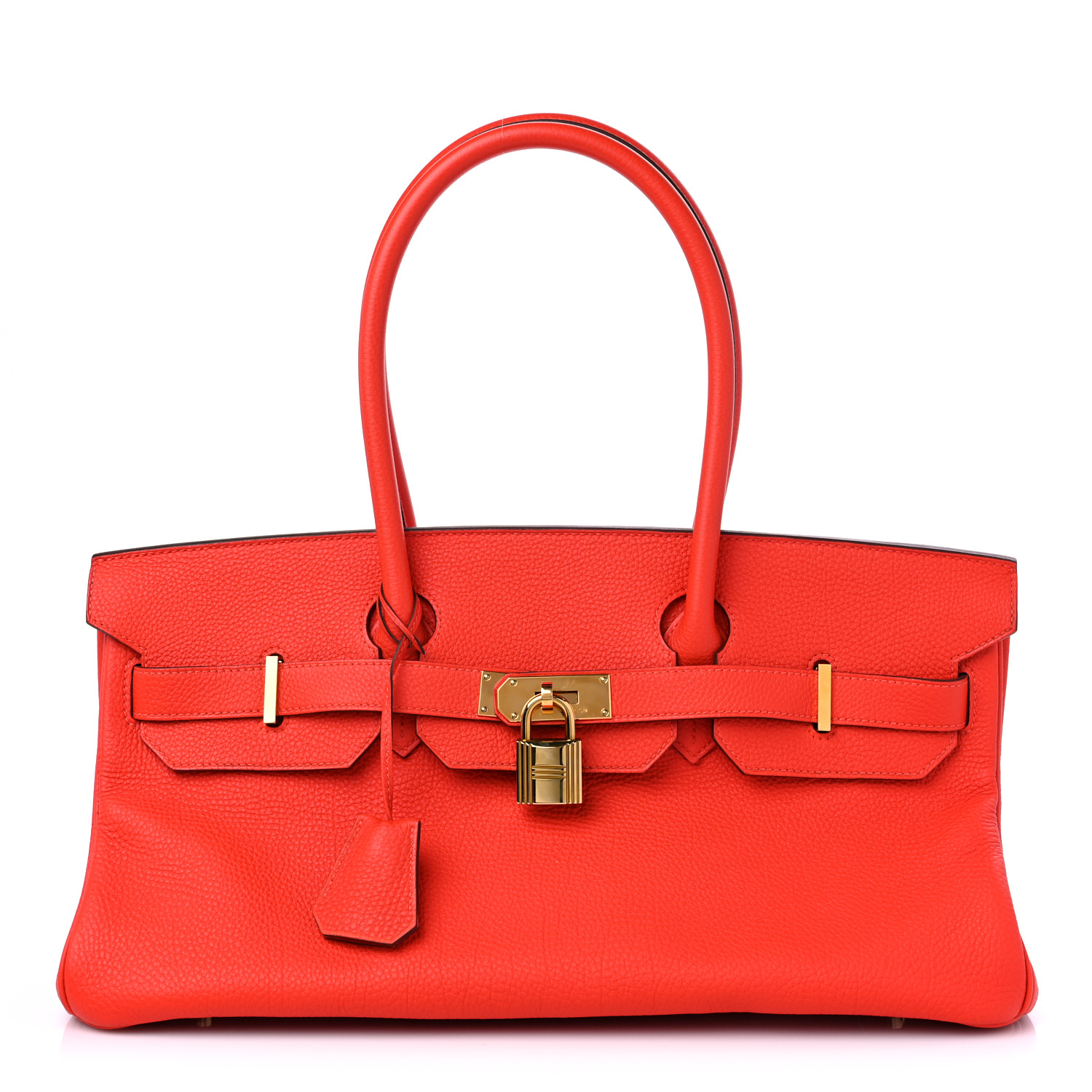 HERMES Togo JPG Shoulder Birkin II 42 in the color Capucine by FASHIONPHILE
