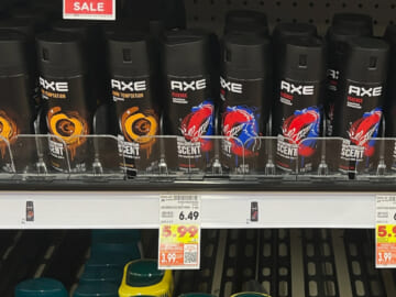 Get Axe Body Spray For As Low As $3.99 At Kroger (Regular Price $6.49)