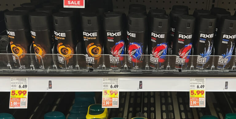 Get Axe Body Spray For As Low As $3.99 At Kroger (Regular Price $6.49)