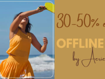 Aerie | 30-50% off Select Aerie OFFLINE Workout Apparel through 4/14!