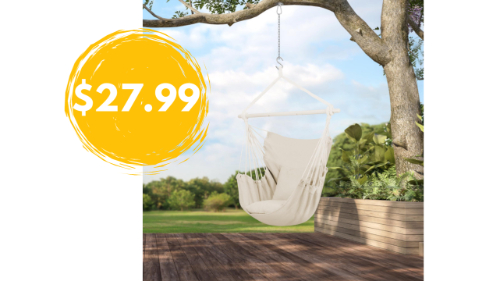 Walmart | Segmart Large Hammock Chair Swing on Sale for $27.99