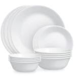 Corelle 16pc Vitrelle Livingware Dinnerware