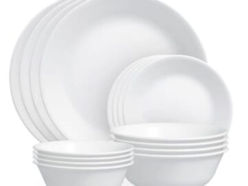 Corelle 16pc Vitrelle Livingware Dinnerware