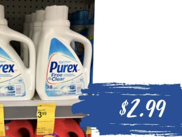 Get Purex Laundry Detergent for $2.99 at Walgreens