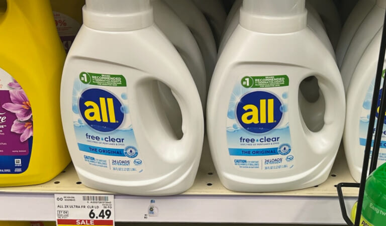 All Laundry Detergent As Low As $3.49 At Kroger