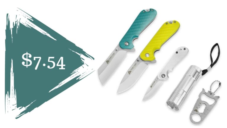 Ozark 5-Piece Pocket Knife Set Only $7.52 (reg. $16) at Walmart!