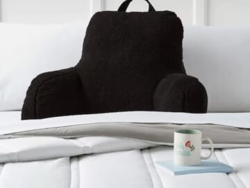 Room Essentials Faux Shearling Bed Rest