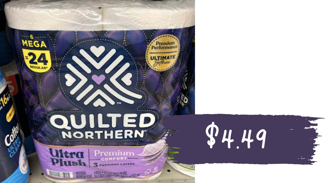 $4.49 Quilted Northern Bath Tissue | Kroger Mega Deal