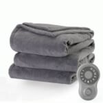 Sunbeam Microplush Twin Size Heated Blanket