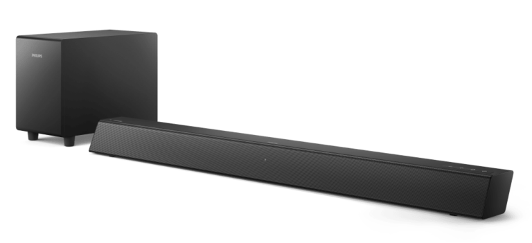 Refurb Philips 2.1-Channel Soundbar w/ Wireless Subwoofer for $72 + free shipping