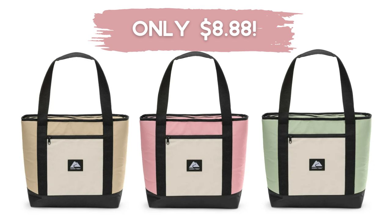 Ozark Trail 24-Can Soft Cooler Tote Only $8.88 at Walmart!
