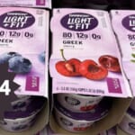 Get 4-Packs of Dannon Light + Fit Yogurt for $1.64