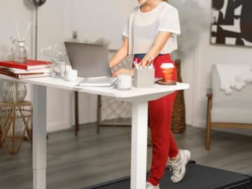 Walking Pad Under Desk Treadmill only $146.99 shipped (Reg. $350!)