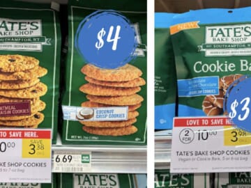 Tate’s Bakeshop | $4 Cookies & $3.50 Cookie Bark