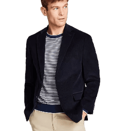 Michael Kors Men's Modern-Fit Stretch Corduroy Solid Sport Coat for $44 + free shipping