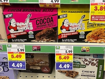Get A Box Of Dave’s Killer Bread Snack Bars For FREE At Kroger