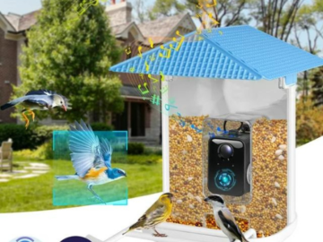 Get ready to experience birdwatching like never before with Solar Bird Feeder Outdoor Clearance with Camera for just $59.99 Shipped Free (Reg. $219.98)