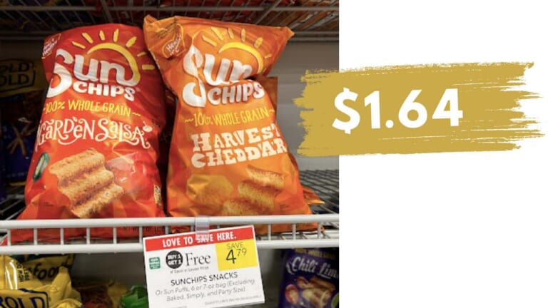 $1.64 SunChips at Publix