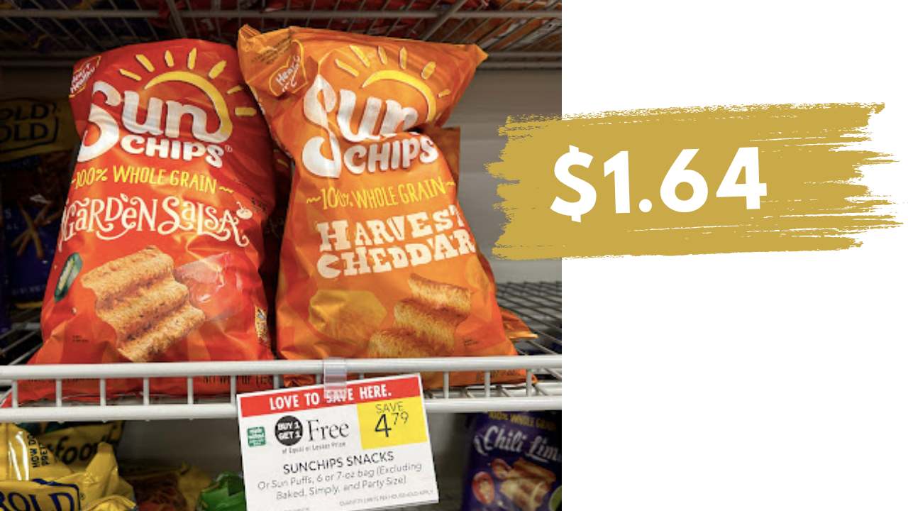 $1.64 SunChips at Publix