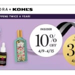Kohl’s Beauty Insiders Get 30% Off Sephora Collection!