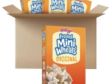 Kellogg's Frosted Mini-Wheats Cold Breakfast Cereal