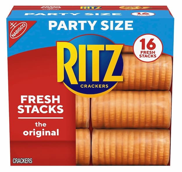 Ritz Original Party Size Crackers (16 stacks) only $3.85 shipped!
