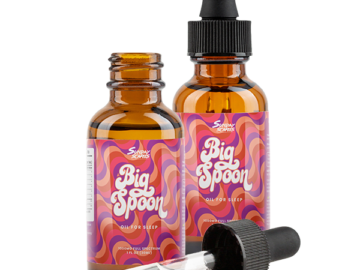 Sunday Scaries Big Spoon THC Sleep Oil: 2 for $39 + free shipping
