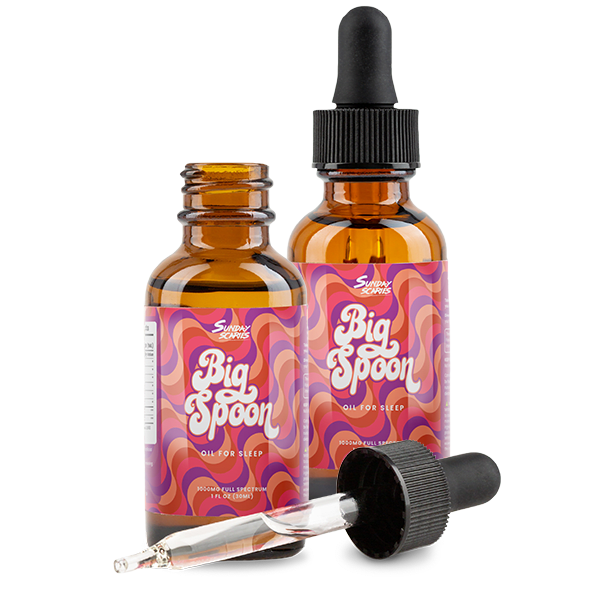 Sunday Scaries Big Spoon THC Sleep Oil: 2 for $39 + free shipping
