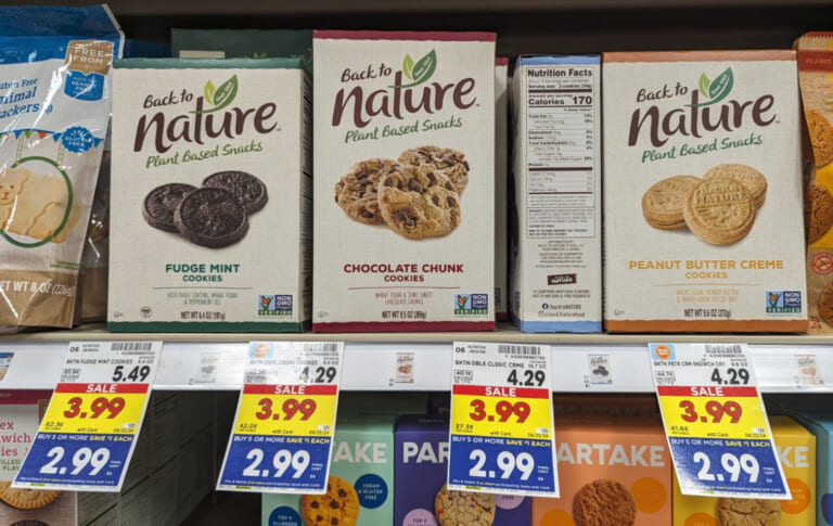 Back To Nature Cookies As Low As $1.49 At Kroger