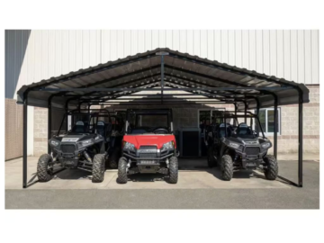 Arrow 20x20-Foot Galvanized Steel Carport for $2,159 + $49.97 s&h