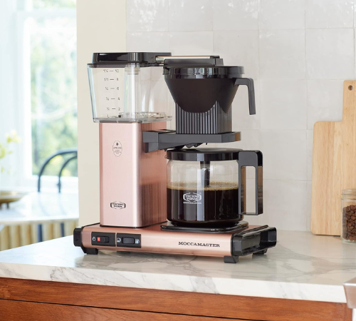 Today Only! 10-Cup Coffee Maker, Rose Gold, 40 ounce $265 Shipped Free (Reg. $379)
