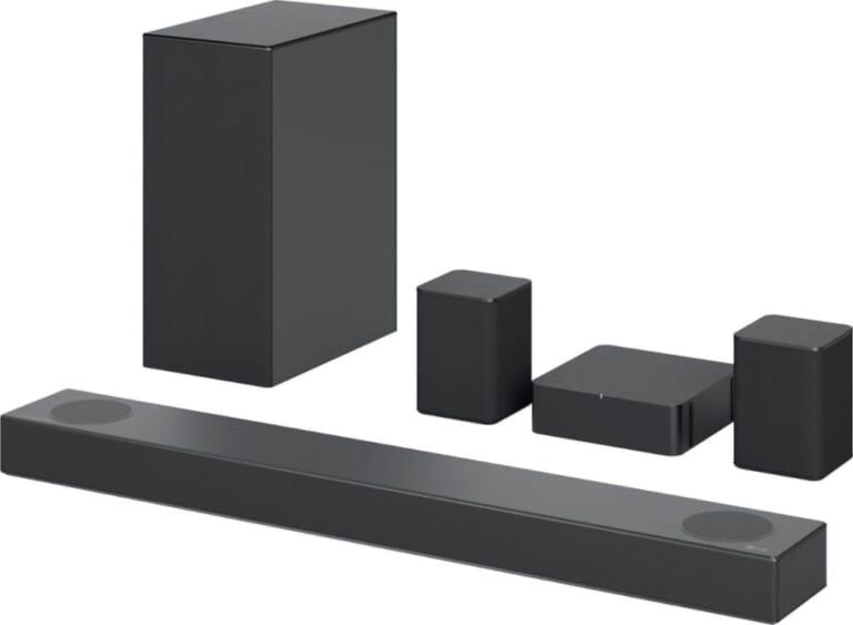 LG 5.1.2-Channel Soundbar w/ Wireless Subwoofer, Dolby Atmos, and DTS:X for $300 + free shipping