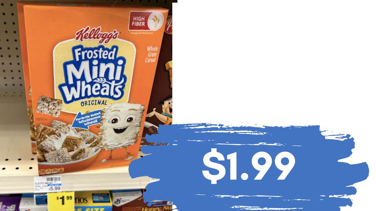 $1.99 Kellogg’s Cereal at CVS