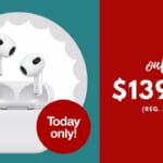 Apple AirPods 3rd Generation $139.99 (reg. $170) | Today Only!