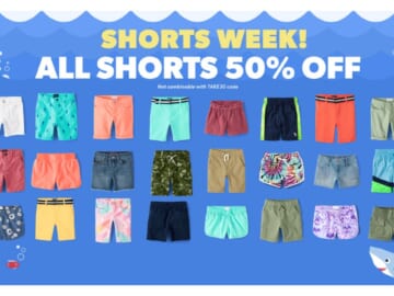 The Children’s Place | 50% Off All Shorts