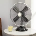 Better Homes & Gardens Retro 3-Speed Metal Tilted-Head Oscillation Table Fan only $15.19, plus more!
