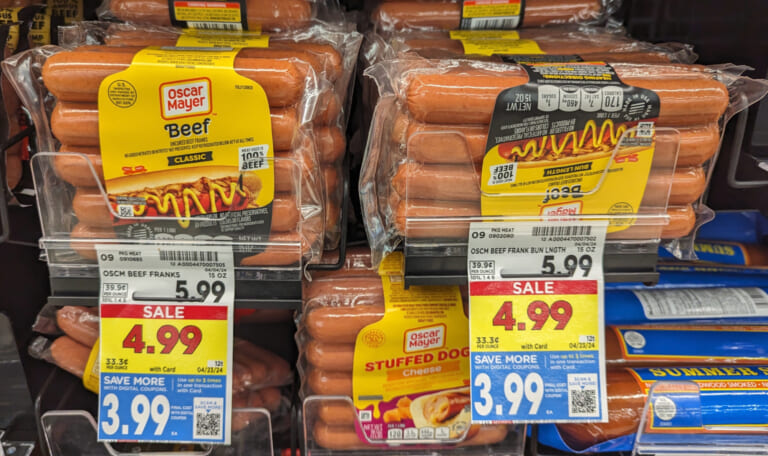 Oscar Mayer Beef Hot Dogs As Low As $3.99 At Kroger