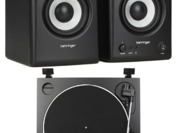 Audio-Technica Wireless Belt-Drive Turntable with Bluetooth and 4.5" Monitors for $349 + free shipping