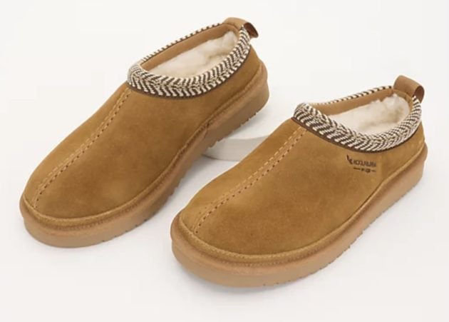 Koolaburra by UGG Suede Slip-Ons only $54.98 shipped!