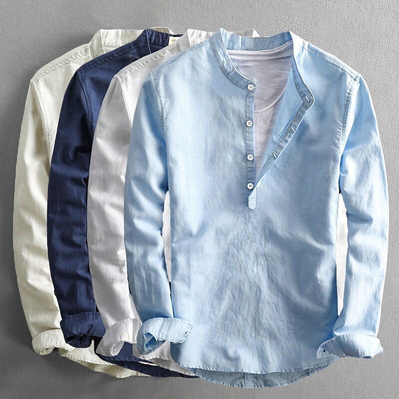 Men's Popover Shirt for $8 + $5 s&h