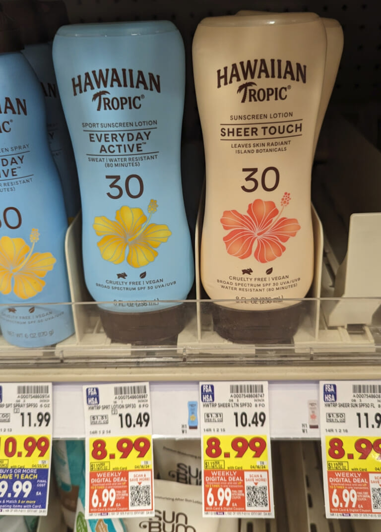 Grab Hawaiian Tropic Suncare As Low As $6.99 At Kroger