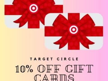 10% off Target Gift Cards | Today Only!