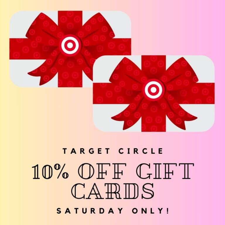 10% off Target Gift Cards | Today Only!