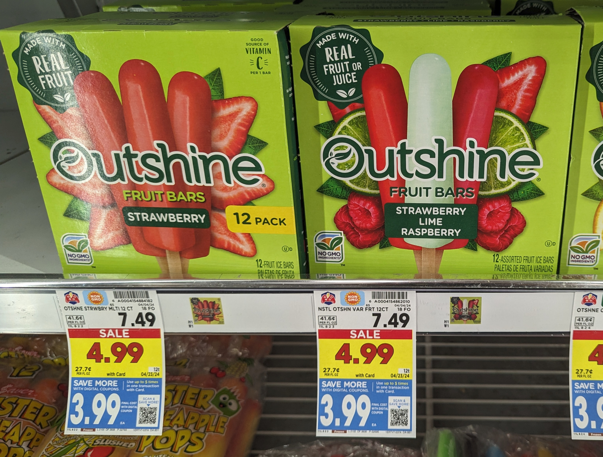 Outshine Bars Just $3.99 Per Box At Kroger
