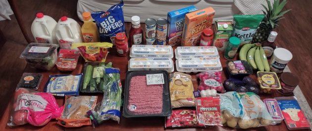 Brigette’s $132 Grocery Shopping Trip and Weekly Menu Plan for 6