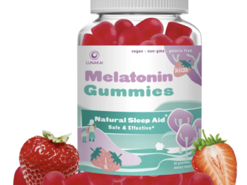 Kid’s Melatonin Gummies, 60-Count for just $11.34 shipped! (Reg. $24!)